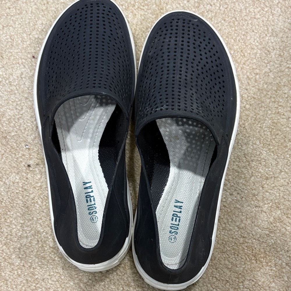 Native Men's Black Slip-On Sneakers